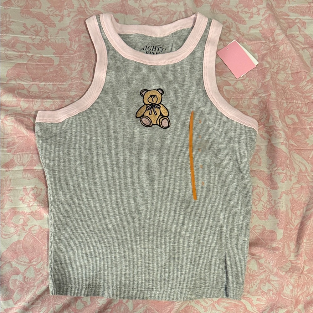 Teddy bear tank top